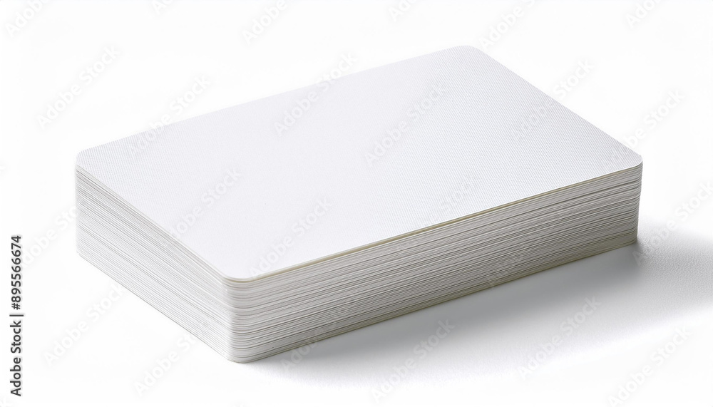A blank business card, isolated on a white background, ideal for showcasing logos, contact information, or custom designs. A blank business card, isolated on a white background, ideal for showcasing logos, contact information, or custom designs.