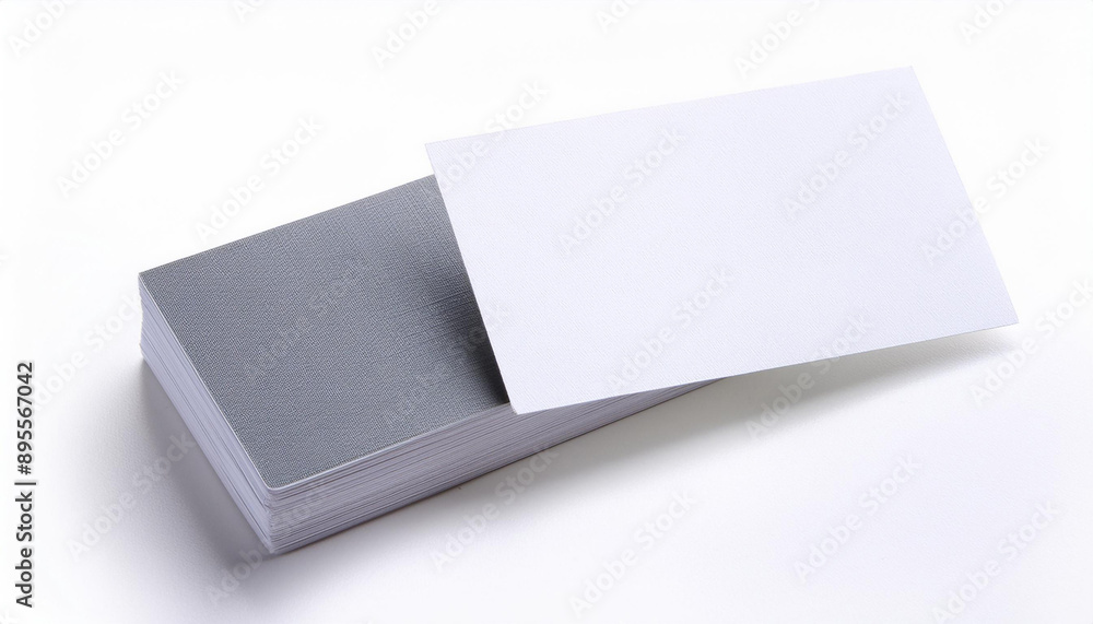 A blank business card, isolated on a white background, ideal for showcasing logos, contact information, or custom designs. A blank business card, isolated on a white background, ideal for showcasing logos, contact information, or custom designs.