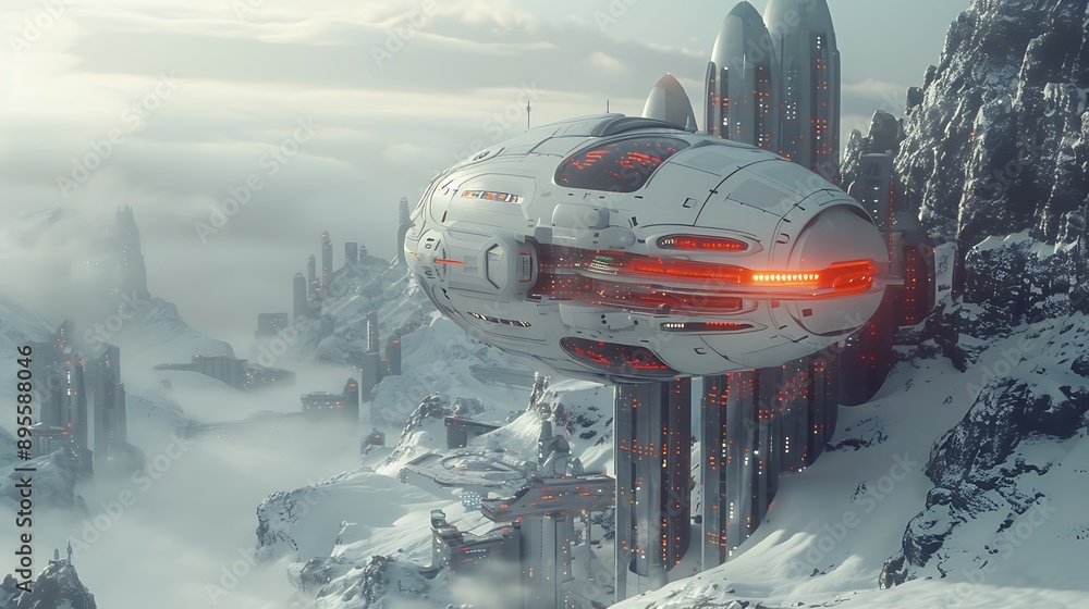 A conceptual photo of a futuristic technology concept, A conceptual photo of a futuristic technology concept,