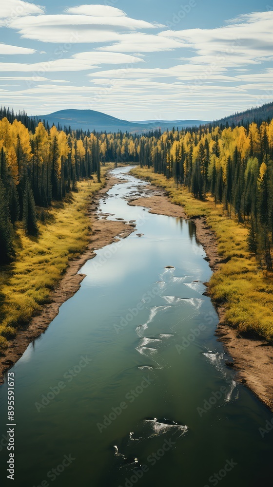 Naklejka premium beautiful nature photo