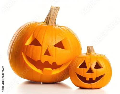 Halloween Pumpkins Isolated