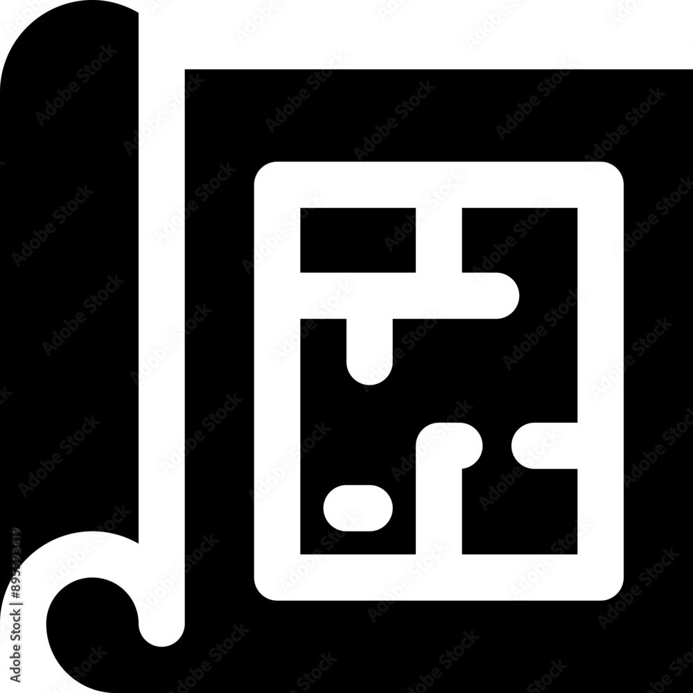 blueprint icon. vector glyph icon for your website, mobile, presentation, and logo design. blueprint icon. vector glyph icon for your website, mobile, presentation, and logo design.