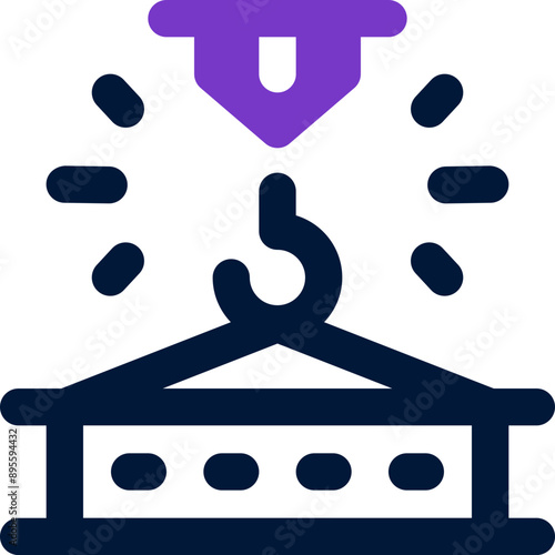 girder icon. vector dual tone icon for your website, mobile, presentation, and logo design.