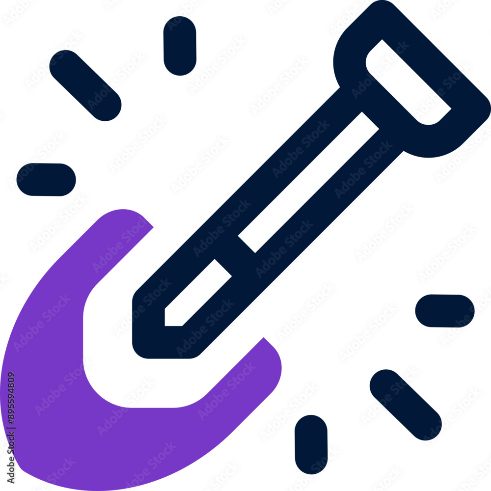 Obraz premium shovel icon. vector dual tone icon for your website, mobile, presentation, and logo design.