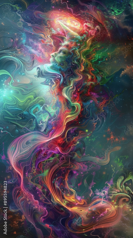 Abstract Cosmic Swirls Abstract Cosmic Swirls