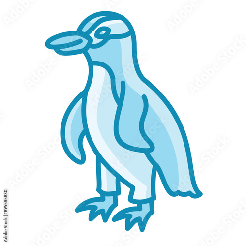 Yellow-Eyed Penguin Icon