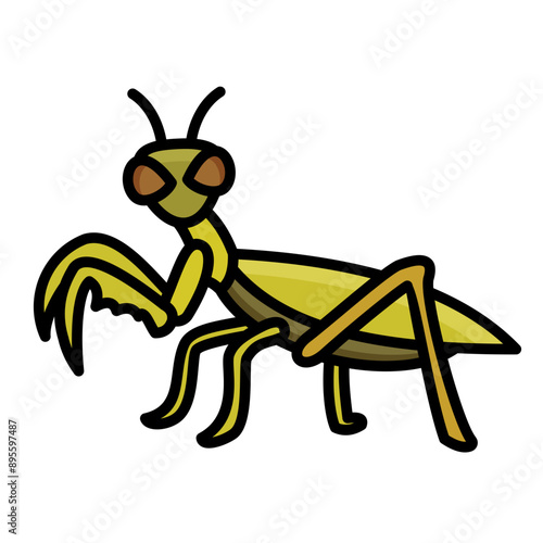 Praying Mantis Icon