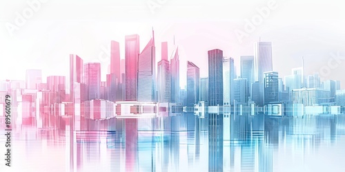 Cityscape Reflection © zaen_studio