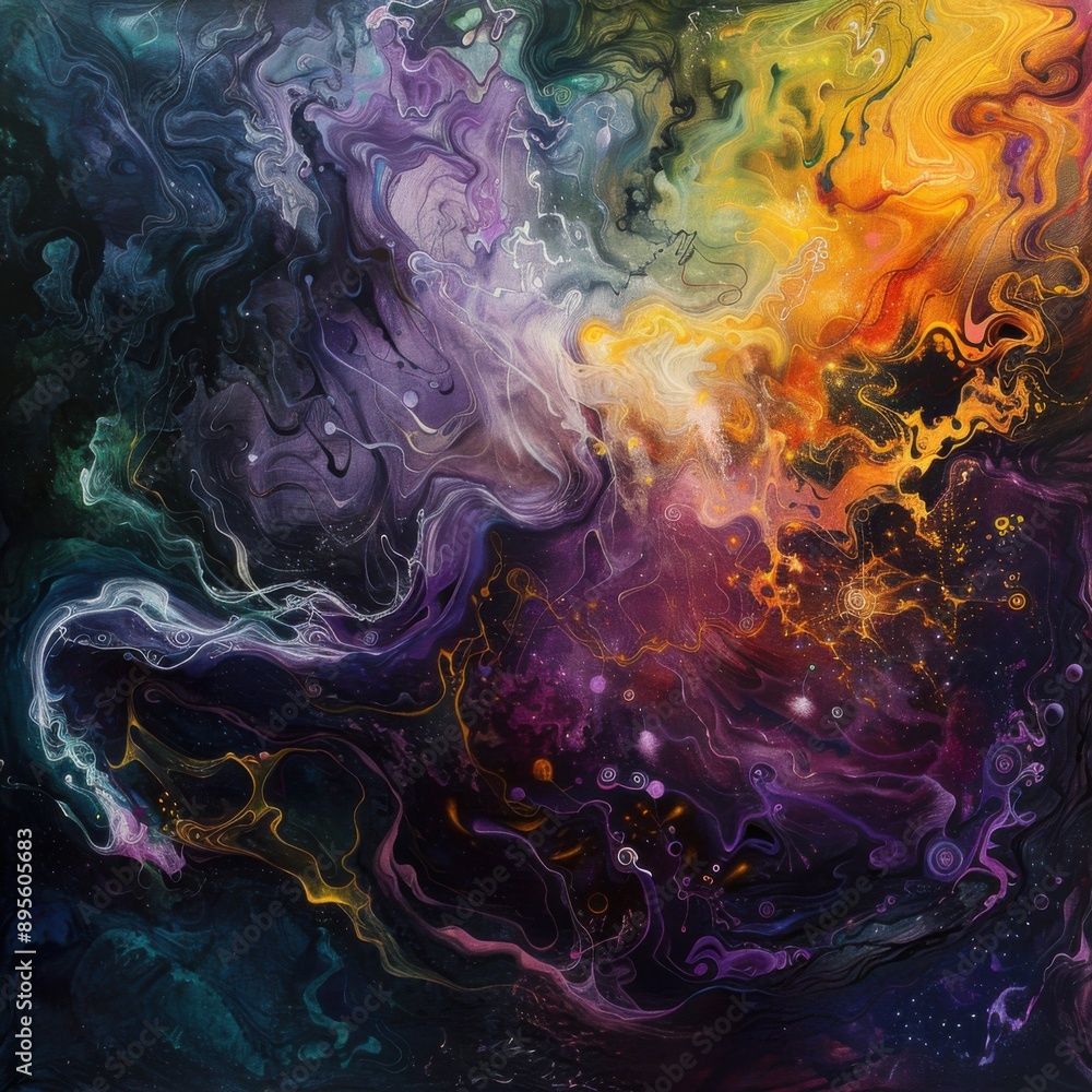 Abstract Cosmic Swirls Abstract Cosmic Swirls