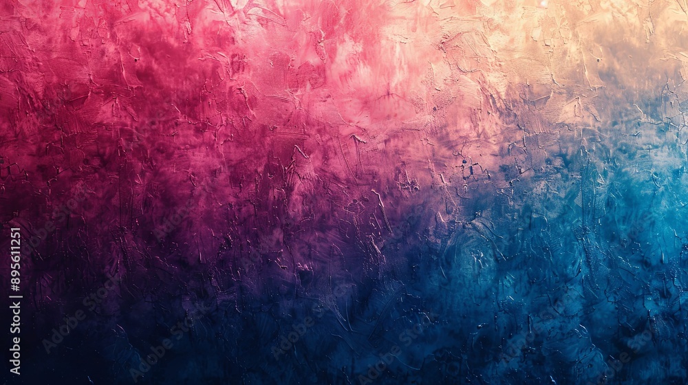 Fototapeta premium Background with gradient color transitioning smoothly and grainy texture with empty space for image insertion