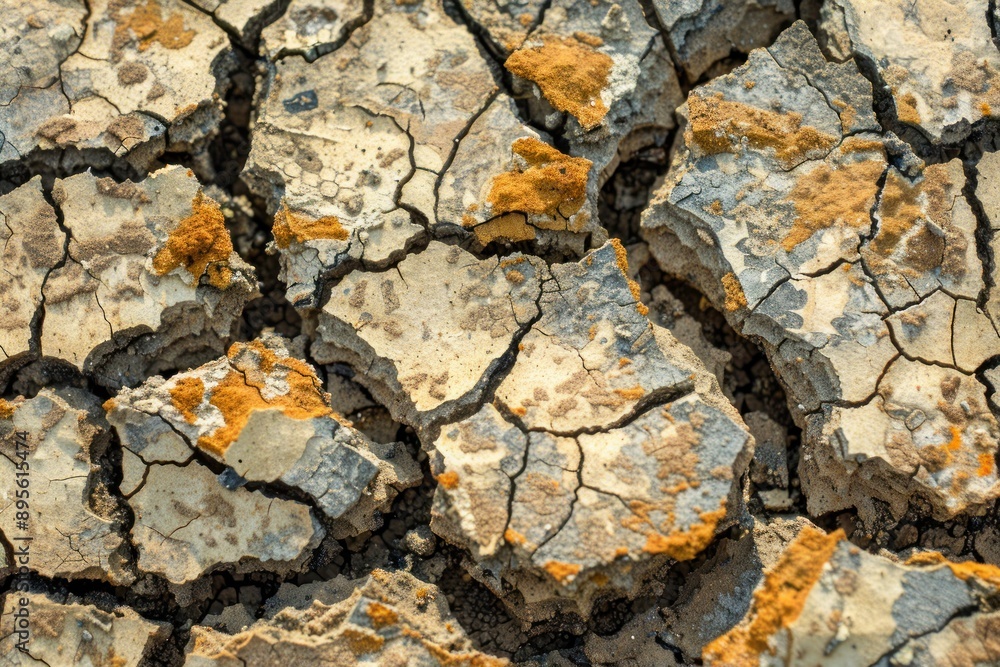 Captivating View of Cracked Earth Under Harsh Sunlight - A Stark Reminder of Climate Change Generative ai Captivating View of Cracked Earth Under Harsh Sunlight - A Stark Reminder of Climate Change Generative ai