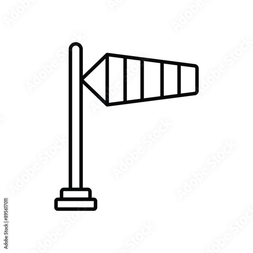 Wind Sign vector icon