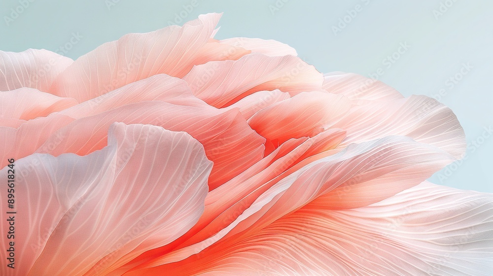 A close-up of a pink flower against a blue background sky A close-up of a pink flower against a blue background sky