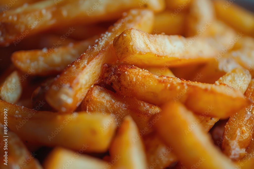 French Fries Close Up French Fries Close Up