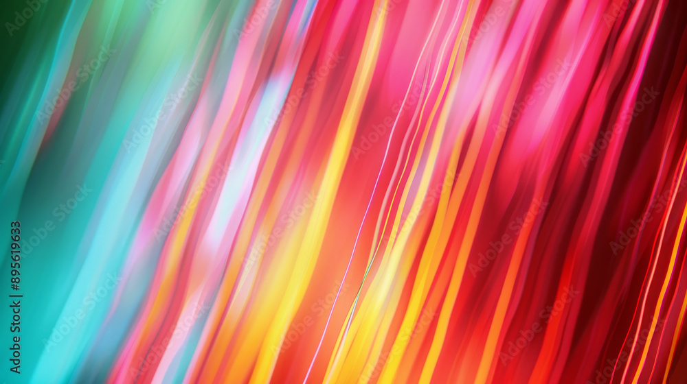 A captivating blur of vivid red, orange, yellow, and green streaks creating a dynamic and energetic abstract composition. A captivating blur of vivid red, orange, yellow, and green streaks creating a dynamic and energetic abstract composition.