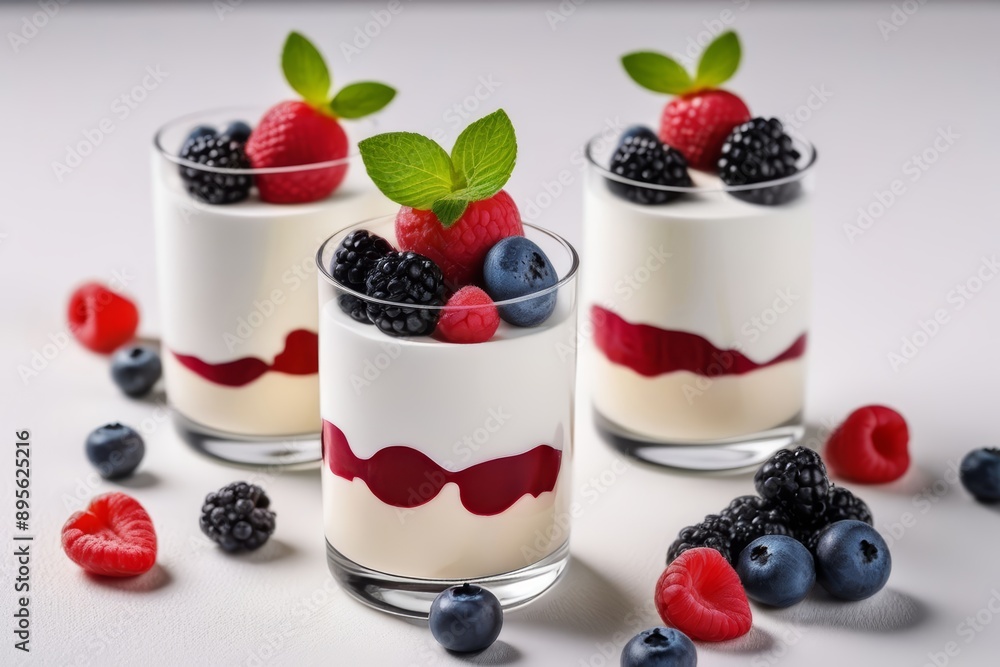 yogurt with berries yogurt with berries