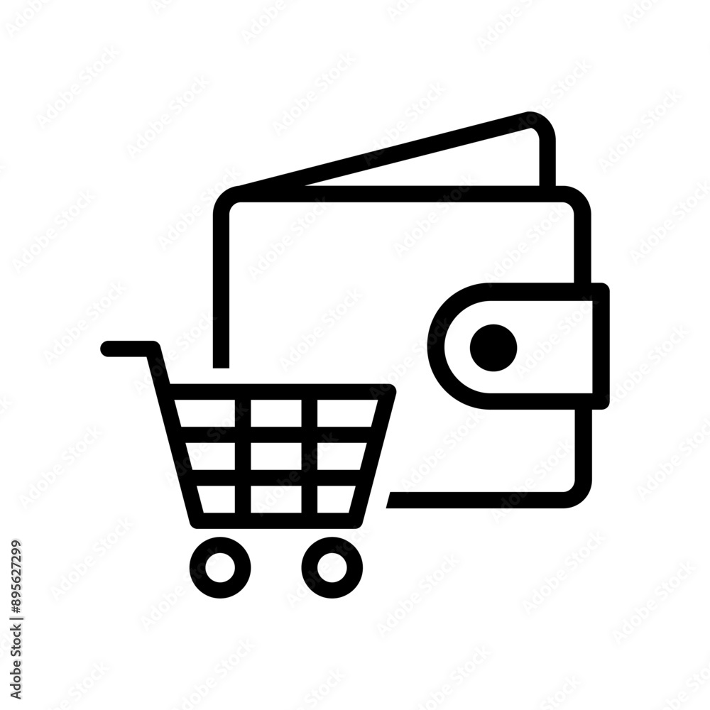 Shopping icon vector. ecommerce illustration sign. online store symbol. Shopping icon vector. ecommerce illustration sign. online store symbol.