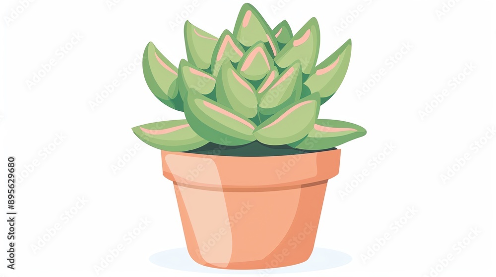 Create a clipart of a Succulent plant with colorful rosette leavesin a kawaii style, simplified to feature fewer elements for a cleaner look, Use a color palette that is appealing to children, Create a clipart of a Succulent plant with colorful rosette leavesin a kawaii style, simplified to feature fewer elements for a cleaner look, Use a color palette that is appealing to children,