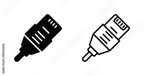 Ethernet Cable Vector Icon