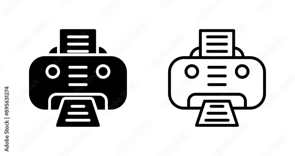 Printer Vector Icon Printer Vector Icon