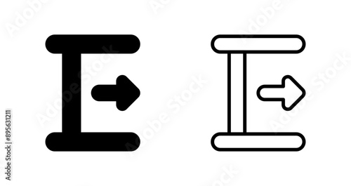 Slide Rule Vector Icon