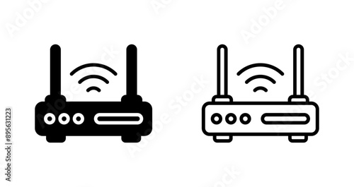 Router Vector Icon