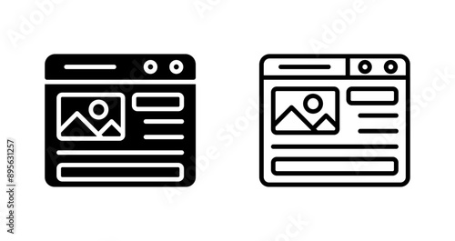 Web Design Vector Icon