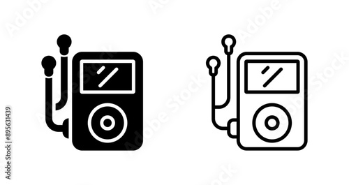 MP3 Player Vector Icon