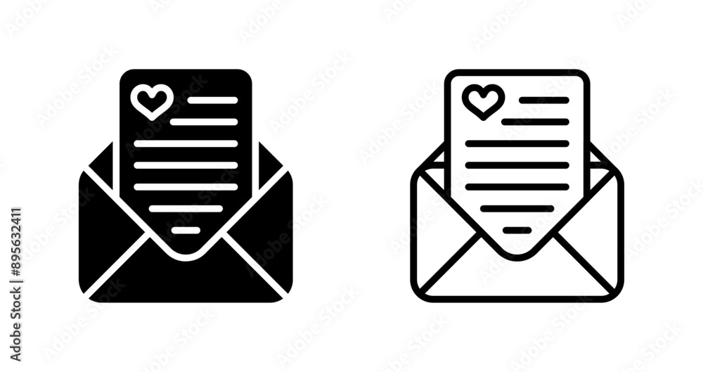 Love letter Vector Icon Love letter Vector Icon