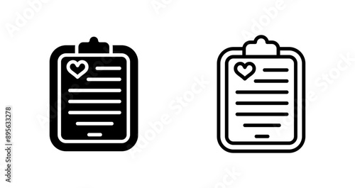 Clipboard Vector Icon