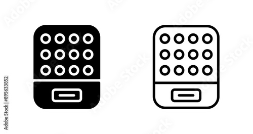 Hand warmers Vector Icon