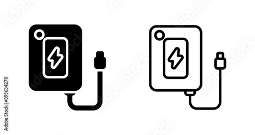 Power bank Vector Icon