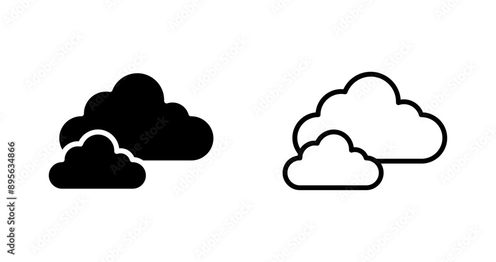 Cloud Vector Icon Cloud Vector Icon