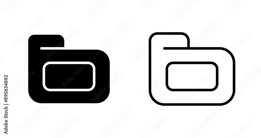Folder Vector Icon Folder Vector Icon