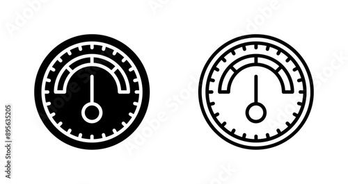 Barometer Vector Icon