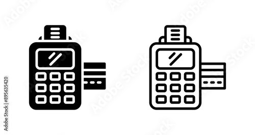 Magnetic Stripe Reader Vector Icon