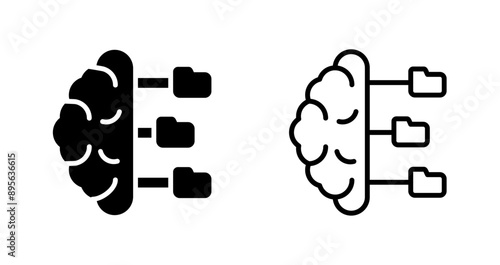 Predictive Modeling Vector Icon