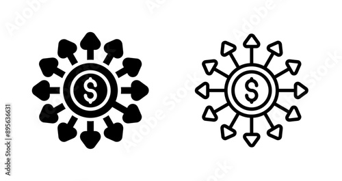 Budgeting and Forecasting Vector Icon