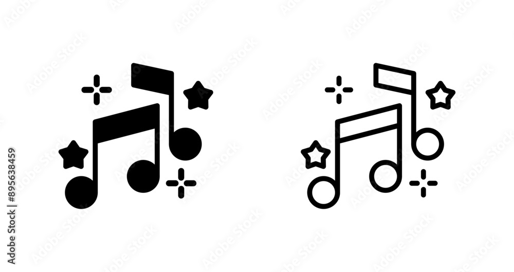 Music note Vector Icon Music note Vector Icon