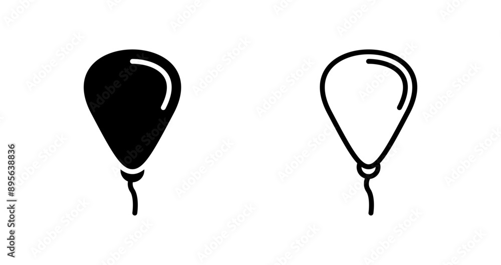 Balloon Vector Icon Balloon Vector Icon