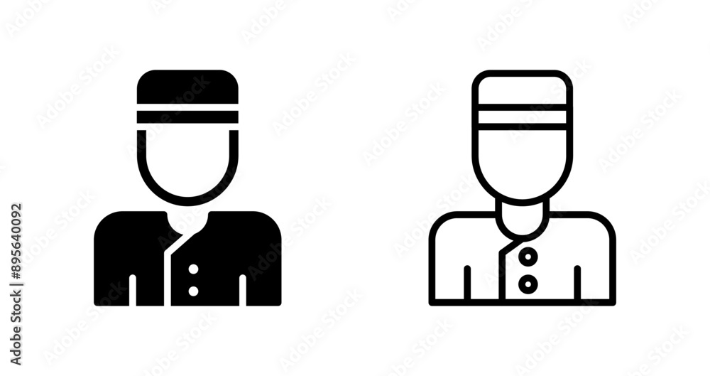 Concierge Vector Icon Concierge Vector Icon