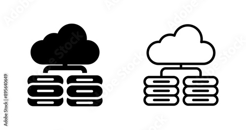 Web Hosting Vector Icon