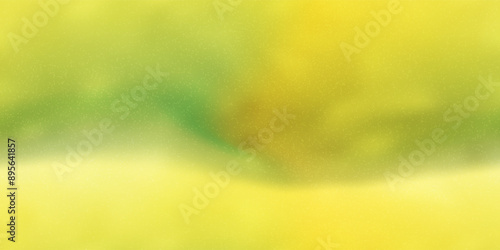 Lemon yellow gradient mesh seamless bg with noise pattern. Abstract vector wallpaper with grainy texture. Chartreuse color background