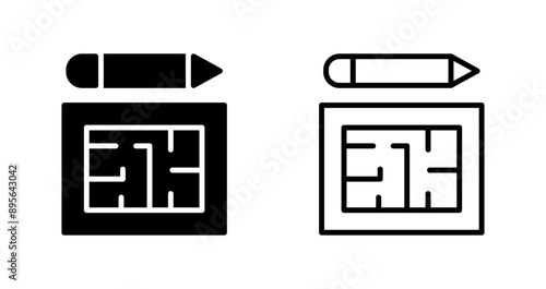 Blueprint Vector Icon