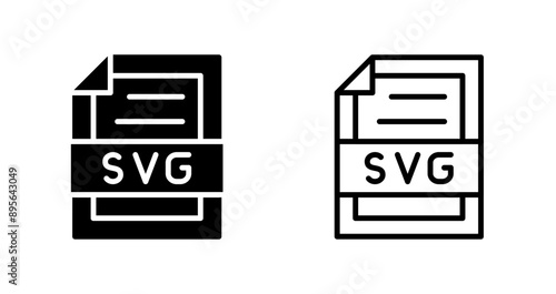 Svg File Vector Icon