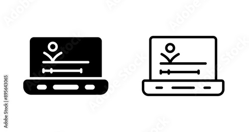 Motion Graphic Vector Icon