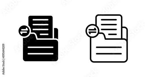Document Share Vector Icon