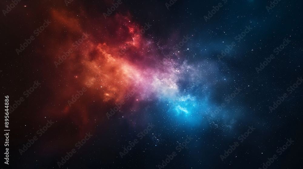 Colorful Nebula in Space Colorful Nebula in Space