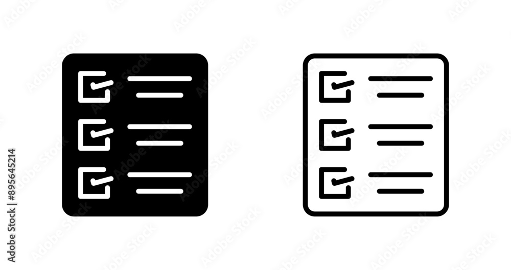 Task list Vector Icon Task list Vector Icon