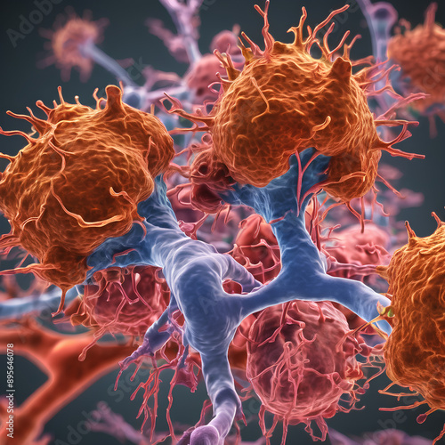 3d rendered illustration of a cells photo